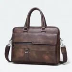 Mont Blanc Formal Style Office Executive Bag MB 8301 Chocolate