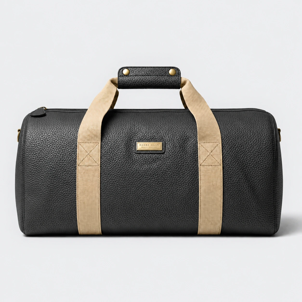 Premium Artificial Leather Weekender Duffle Bag – Large Travel Carry Bag AT050106