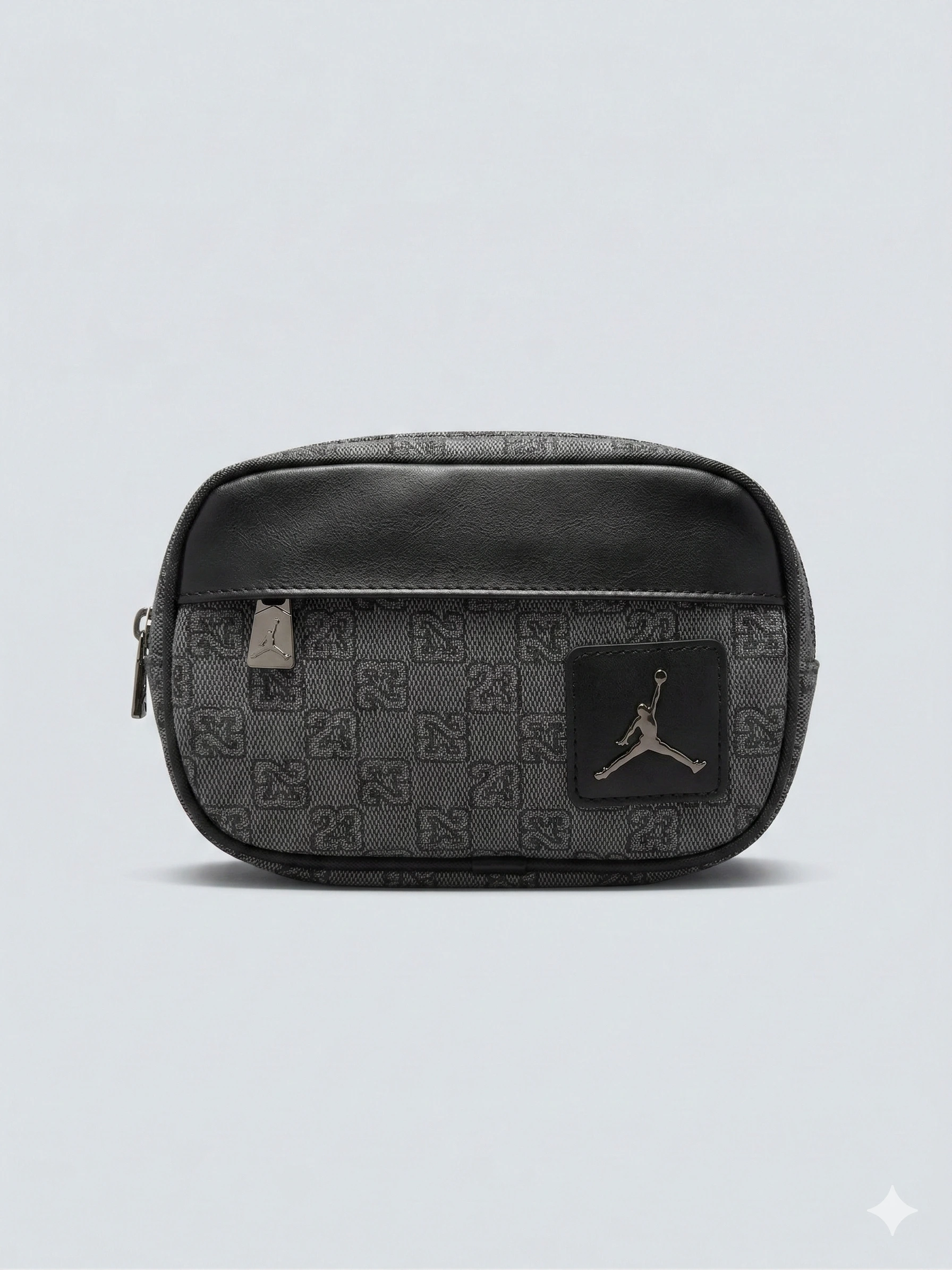 Gemini_Generated_Image_otsfunotsfunotsf Jordan Style Mini Pouch – Stylish Cosmetic Bag 263 Grey - Image 1