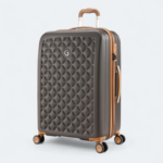 Goby London Hardshell Suitcase With Authentic TSA Lock GB-3603 Chocolate - Image 2