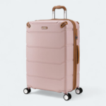 Hard Collection travel luggage set from the brand Goby London 2406 Pink - Image 2