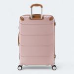 Hard Collection travel luggage set from the brand Goby London 2406 Pink - Image 4