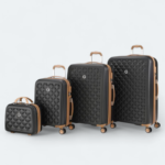 Goby London Hardshell Suitcase With Authentic TSA Lock GB-3603 Black - Image 5