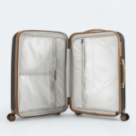 Goby London Hardshell Suitcase With Authentic TSA Lock GB-3603 Black - Image 6