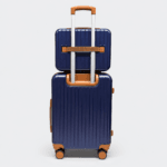 Smartpolo Luxury Travel Luggage Set 20 Inch + Beauty Case - SP 153 Blue - Image 3