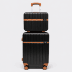 Smartpolo Luxury Travel Luggage Set 20 Inch + Beauty Case - SP 153 Black