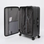Smart Polo Luxury Polycarbonate Luggage with TSA Lock & Expandable SP 91021 Grey - Image 4
