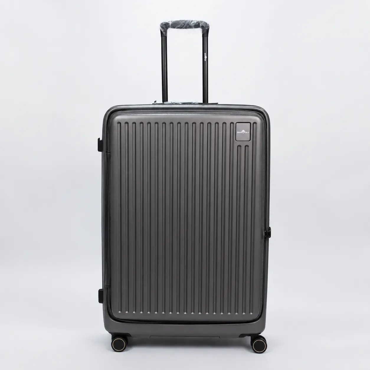 Smart Polo Luxury Polycarbonate Luggage with TSA Lock & Expandable SP 91021 Grey