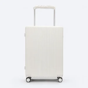 Stay Classsy Business Luggage Durable Travel Case SP 042 White
