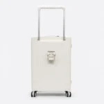 Stay Classsy Business Luggage Durable Travel Case SP 042 White - Image 2
