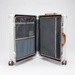 Stay Classy Premium Luggage Elegant Design, Wide Handle SP 535 White - Image 4