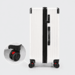 Stay Classy Luxury White Travel Suitcase – Lightweight & Durable 3211 - Image 4