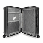 Premium Cabin & Check-In Suitcase – Hard Case Travel Luggage C9090 Black - Image 2