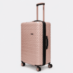 Lightweight Rose Gold Spinner Suitcase for Business & Vacation 001 - Image 4