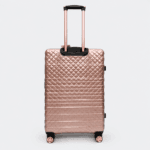 Lightweight Rose Gold Spinner Suitcase for Business & Vacation 001 - Image 2