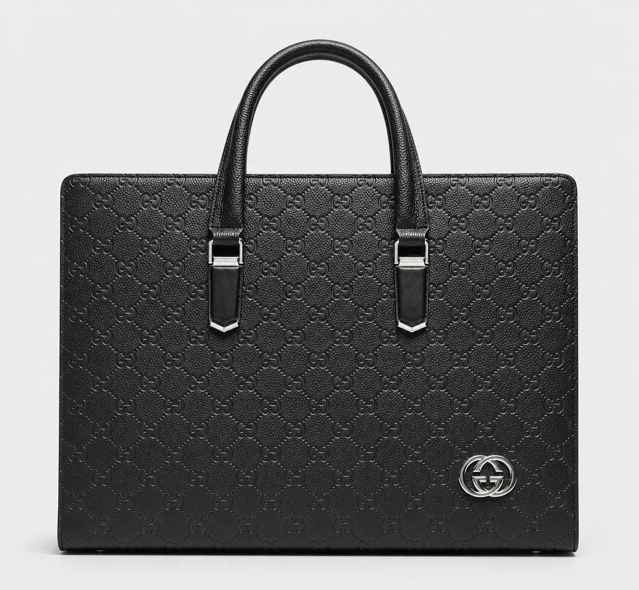 ChatGPT Image Jul 20, 2026, 08_20_38 PM Gucci Classic Executive Laptop Bag For Professionals Black G607 - Image 1