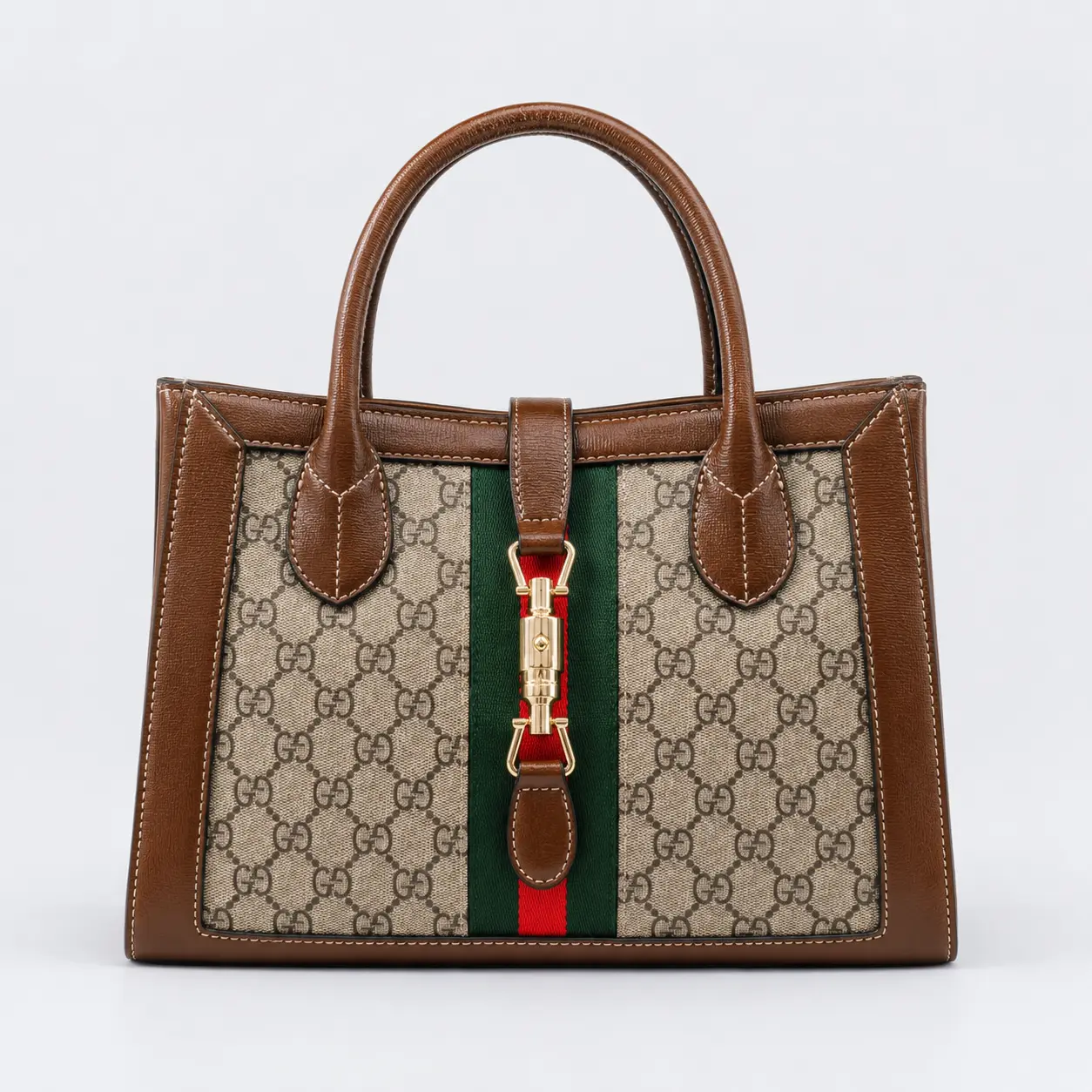 ChatGPT Image Jul 8, 2026, 02_35_43 PM Gucci Piston Closure Canvas Handbag 649016 - Image 1