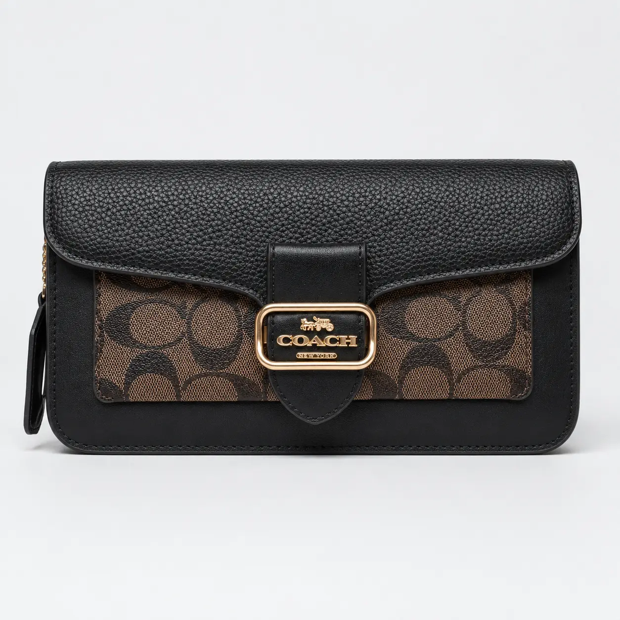 ChatGPT Image Jul 8, 2026, 02_56_12 PM Cream Coach Signature Canvas Clutch Black 00008 - Image 1
