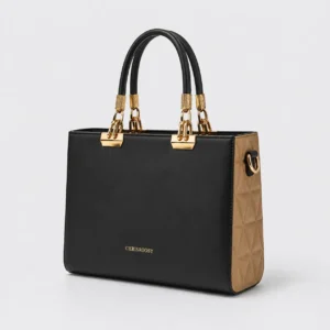 Elegant Black Charmosy Tote Bag 000011