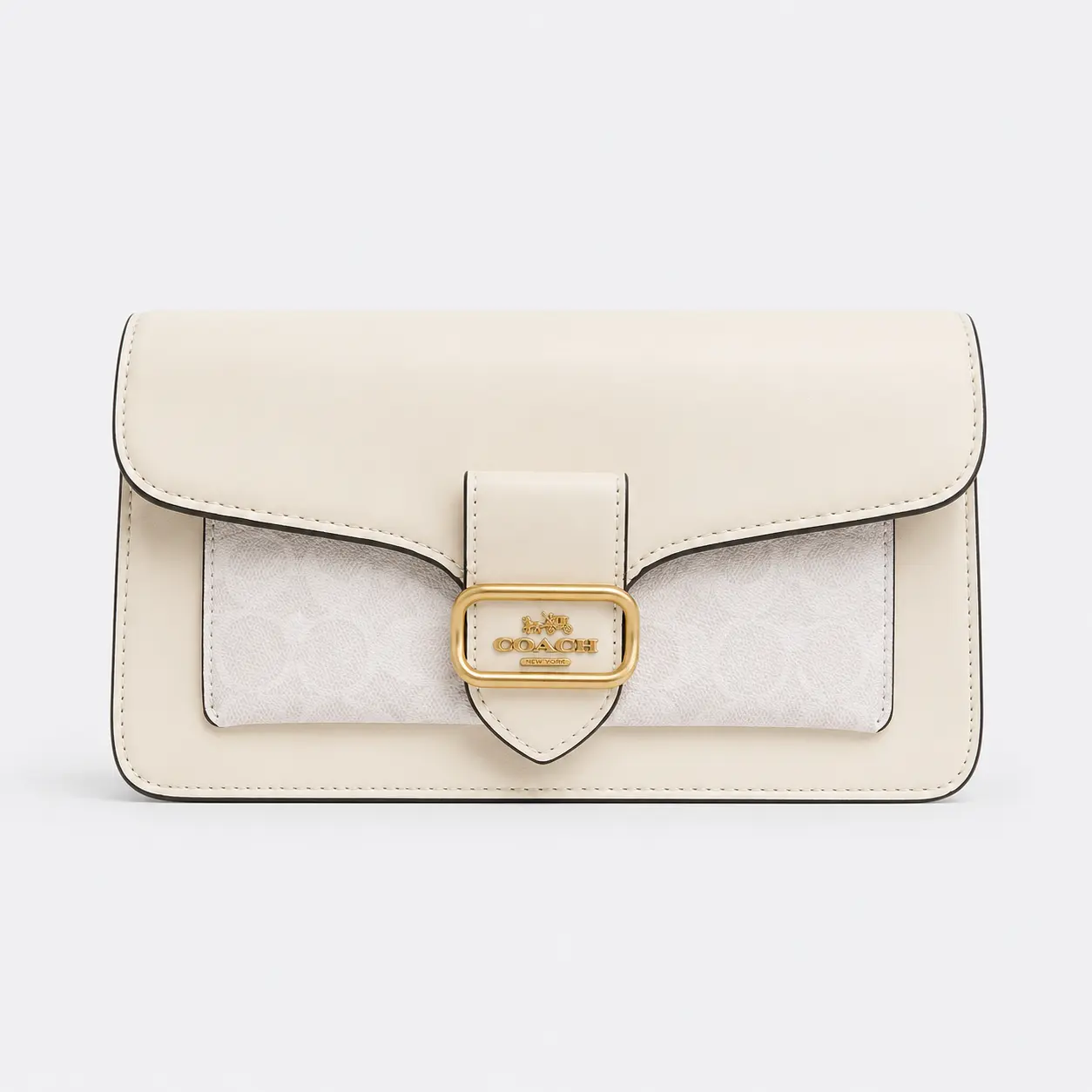 ChatGPT Image Jul 8, 2026, 12_06_34 PM Cream Coach Signature Canvas Clutch White 00008 - Image 1