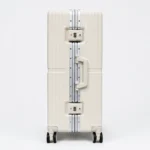 White Color Luxury Suitcase with TSA Locks & Spinner Wheels | Stay Classy F80 - Image 3