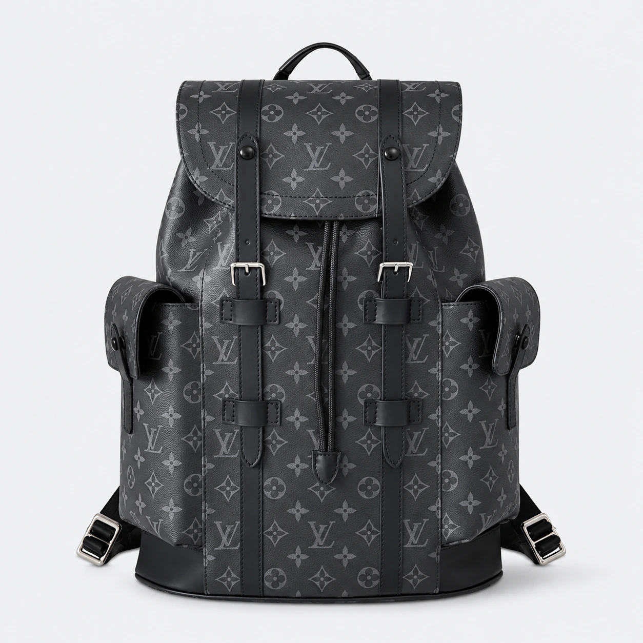 ChatGPT Image Aug 6, 2026, 05_37_21 PM Louis Vuitton Christopher MM Backpack – Monogram Canvas Black M41379 (Replica) - Image 1