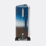 Louis Vuitton Horizon 55 Cabin Suitcase Blue Monogram Gradient M28402 (Replica) - Image 3
