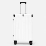 Stylish & Durable Aluminium Frame Luggage – ABS+PC Hard Shell Suitcase – 317- WHITE
