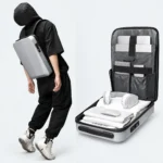 BANGE 22201 Anti-Theft Hard Shell Laptop Backpack – 15.6" Laptop, TSA Lock & USB Charging - Image 2