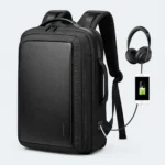 BANGE S56 Expandable Laptop Backpack – 15.6" Laptop, 35L, USB 3.0 & Anti-Theft