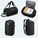OZUKO 9779 Travel Backpack – 52L Large Capacity, Laptop & Shoe Compartment - Image 4