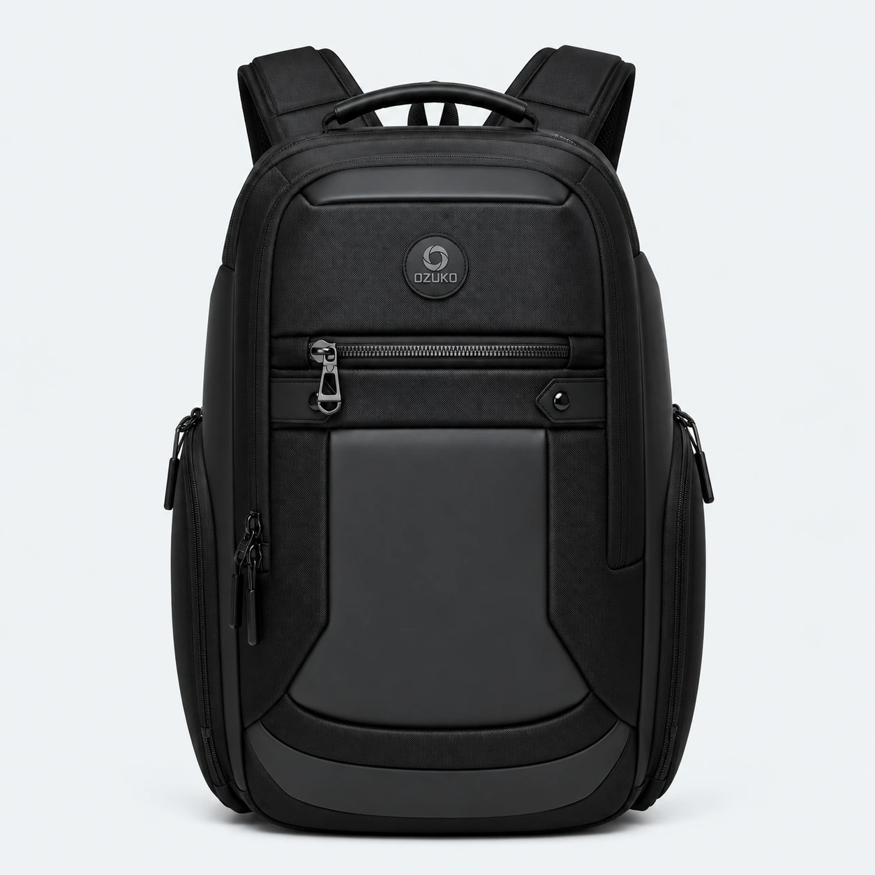 ChatGPT Image Sep 14, 2026, 02_35_41 PM OZUKO 9919 Waterproof Laptop Backpack – 15.6" Laptop, Multi-Compartment Business Backpack - Image 1
