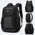 OZUKO 9919 Waterproof Laptop Backpack – 15.6" Laptop, Multi-Compartment Business Backpack - Image 2
