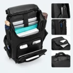 OZUKO 9409 Laptop Backpack – 15.6" Laptop, 23L, USB Charging & Water-Resistant - Image 3