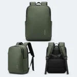 BANGE 3068 Laptop Backpack – 15.6" Laptop, 20–35L, USB & Anti-Theft Green - Image 2