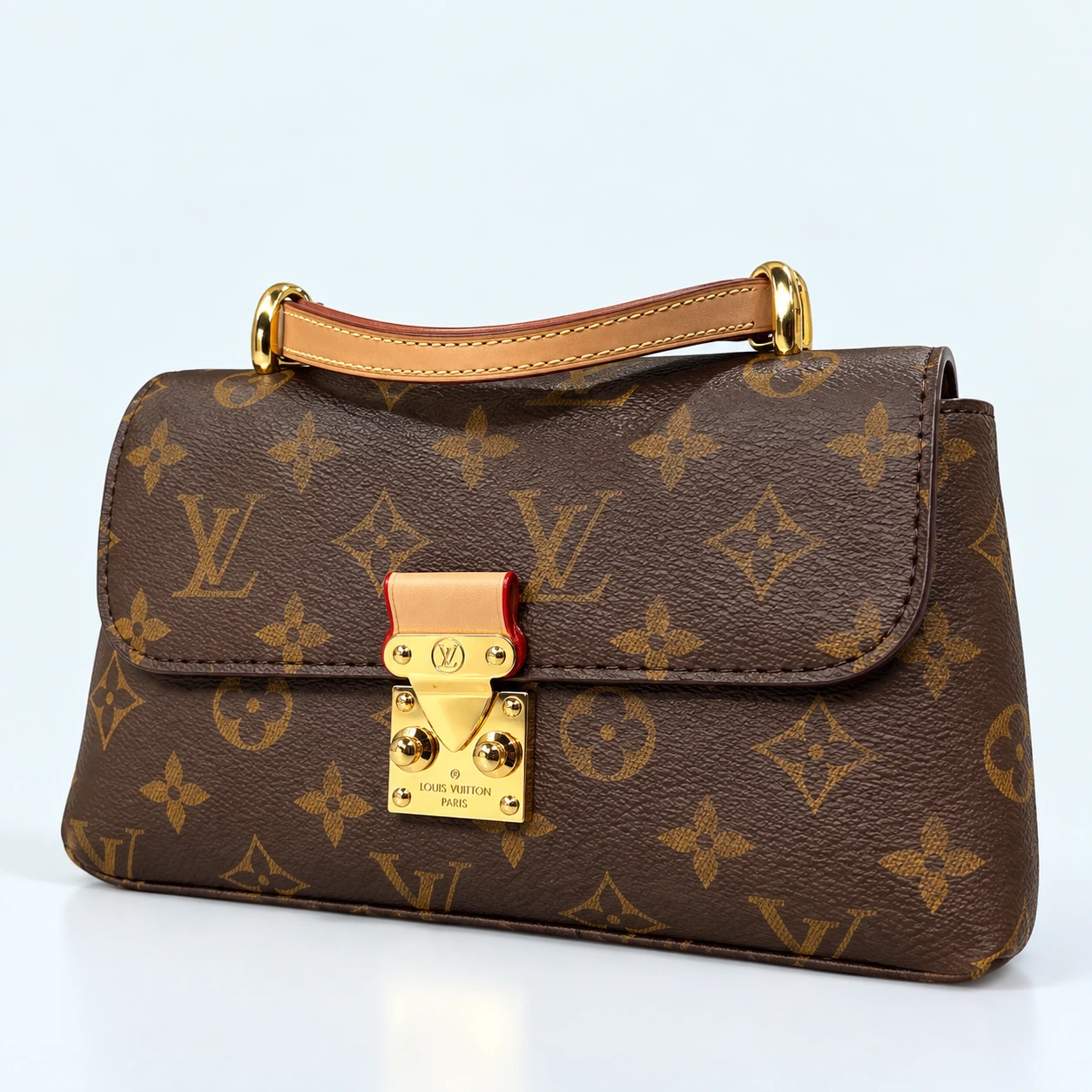 ChatGPT Image Sep 17, 2026, 03_38_16 PM Louis Vuitton Concorde Monogram Handbag – Luxury Brown Top Handle Bag 2032 - Image 1