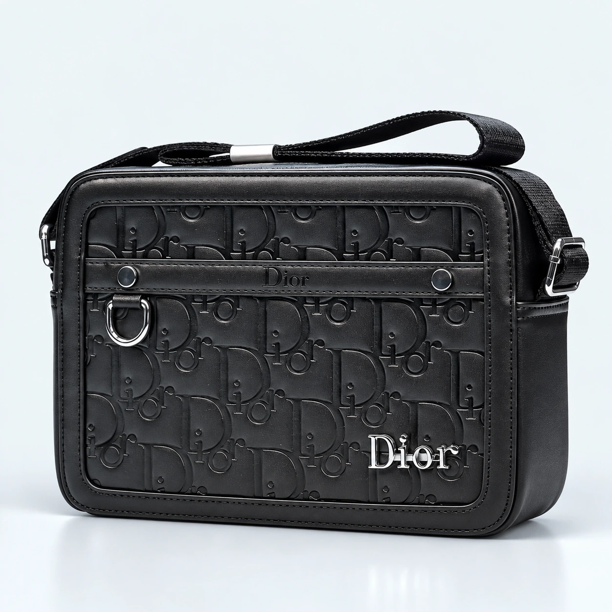 ChatGPT Image Sep 17, 2026, 11_16_00 PM Dior Safari Messenger Bag Black Dior Oblique – Luxury Crossbody Shoulder Bag 80746 - Image 1