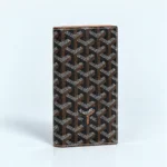 Goyard Richelieu Long Wallet Black Goyardine – Luxury Designer Continental Wallet 5158