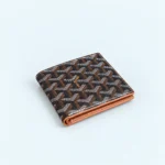 Goyard Victoire Bifold Wallet Brown Goyardine – Luxury Designer Men’s Wallet 5125 - Image 2