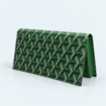 Goyard Richelieu Long Wallet Green Goyardine – Luxury Designer Continental Wallet 5158 - Image 2