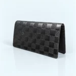 Louis Vuitton Brazza Long Wallet  Monogram Eclipse, 16 Card Slots & Coin Pocket Check BLack 62665 - Image 4