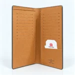 Louis Vuitton Brazza Long Wallet – Monogram Eclipse, 16 Card Slots & Coin Pocket Brown 62665 - Image 3