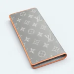 Louis Vuitton Brazza Long Wallet M63236 – Monogram Titanium Grey, 16 Card Slots - Image 2