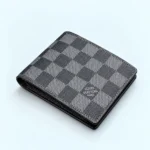 Louis Vuitton Multiple Wallet – Monogram Canvas Bifold Wallet White Check 25986 - Image 2