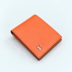 Hermès MC² Compact Wallet – Orange Epsom Leather, 8 Card Slots Orange 522