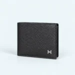 Hermès MC² Compact Wallet – Orange Epsom Leather, 8 Card Slots Black 522