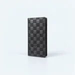Louis Vuitton Brazza Long Wallet  Monogram Eclipse, 16 Card Slots & Coin Pocket Check BLack 62665