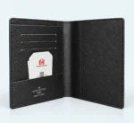 Louis Vuitton Multiple Passport Cover M60181 – Monogram Taurillon Leather Black Print - Image 3