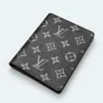 Louis Vuitton Multiple Passport Cover M60181 – Monogram Taurillon Leather Black Print - Image 2