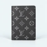 Louis Vuitton Multiple Passport Cover M60181 – Monogram Taurillon Leather Black Print